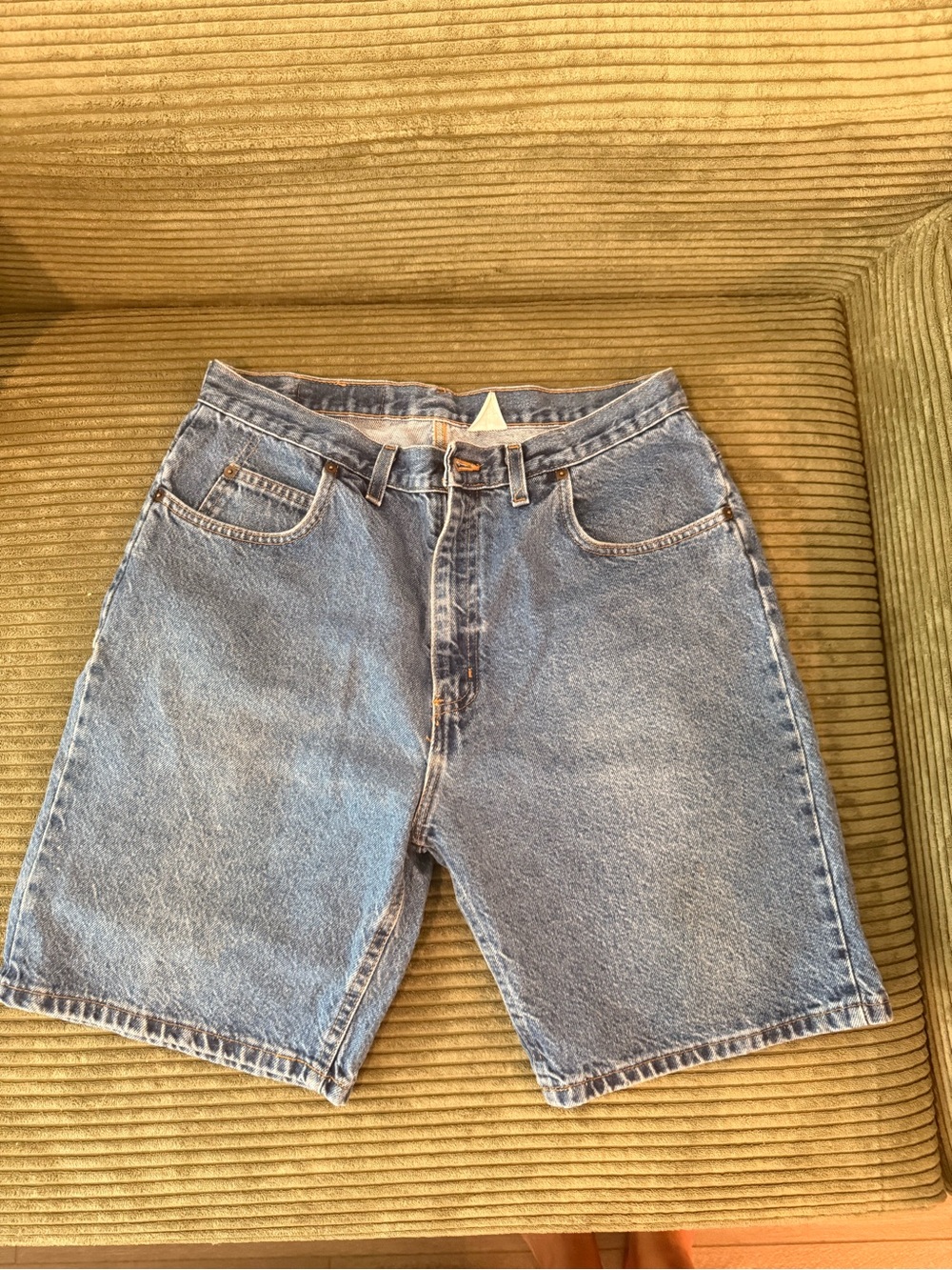 Men's Blue Denim Shorts